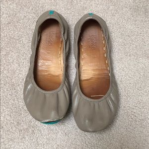 Taupe Tieks size 8